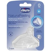  Chicco Natural Feeling Regular Flow Teat - 0+ Months